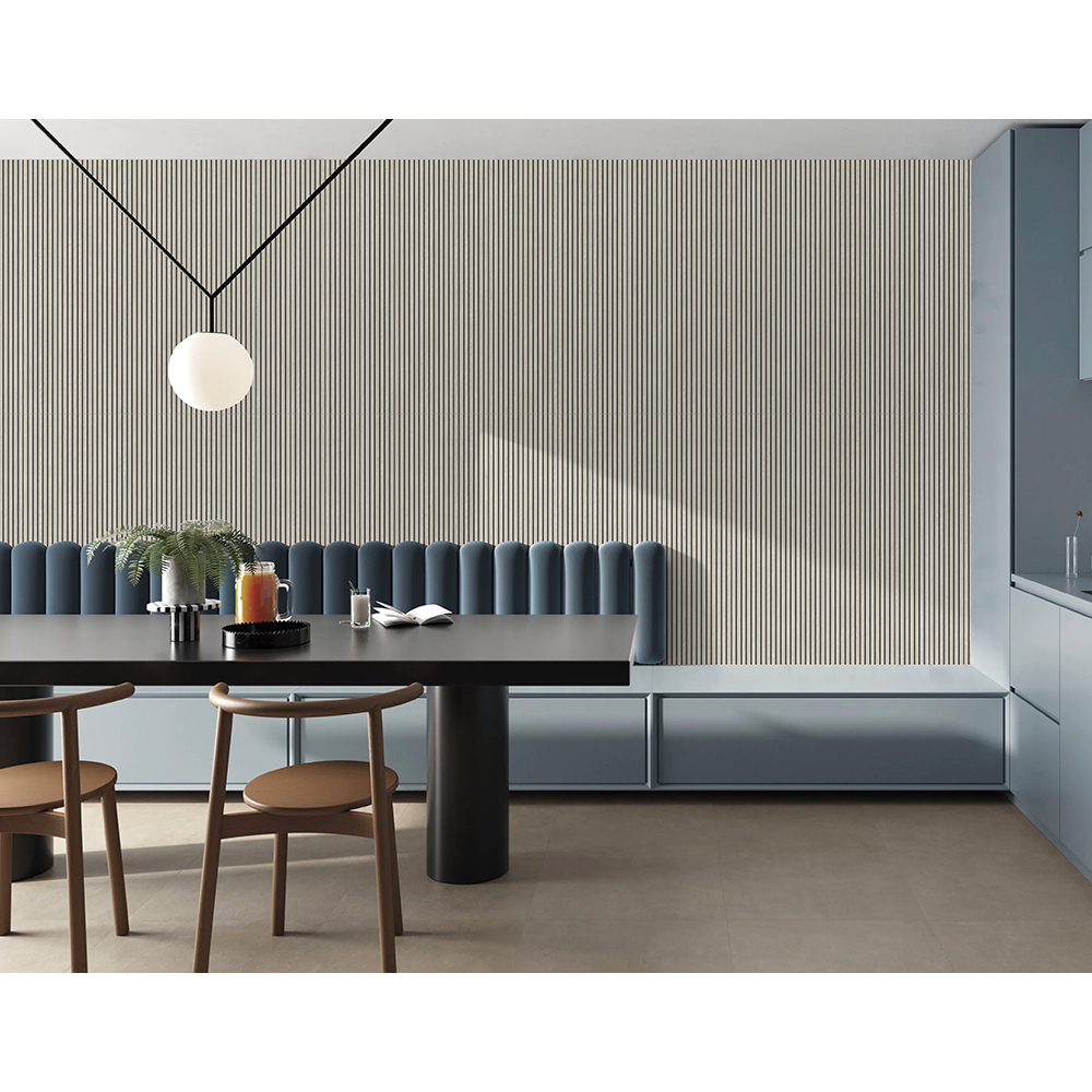 Gresie interior/exterior Wood Line Grey, gri/negru mat, 60 x 120 cm, 9 mm, 1.44 m2/cutie