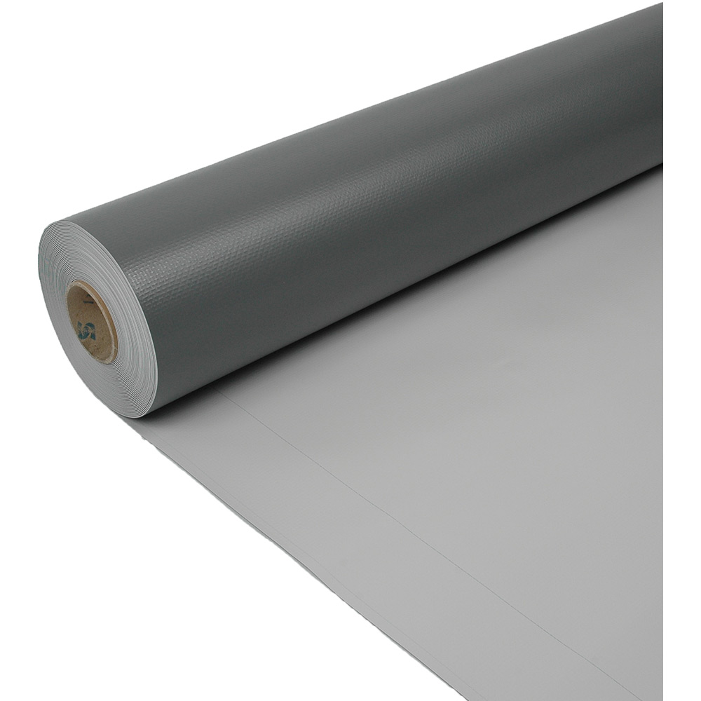 Membrana hidroizolanta SIKA SPL G-20, pentru acoperis, 2 x 15 m, 2 mm, 30 mp, PVC, gri