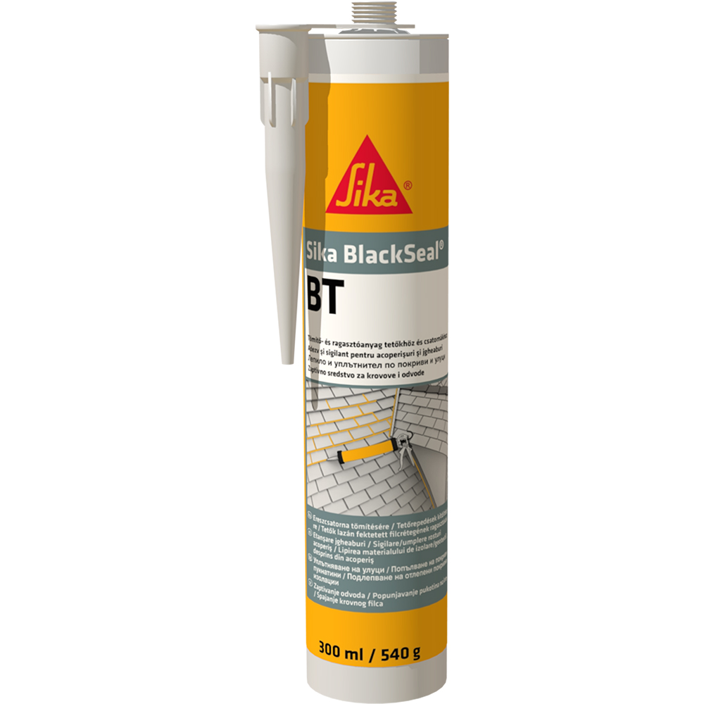 Adeziv si sigilant SIKA BlackSeal BT, negru, 300 ml
