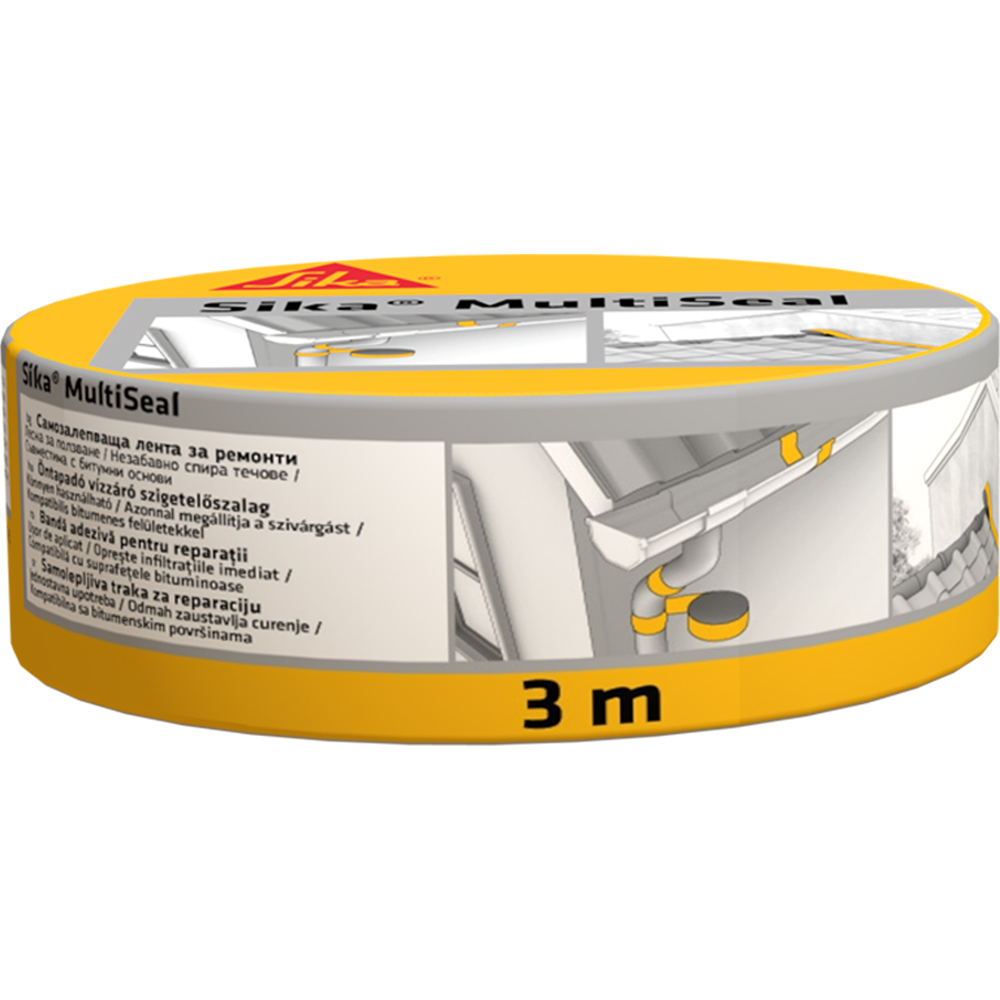 Banda bituminoasa SIKA, 3m x 50mm, aluminiu