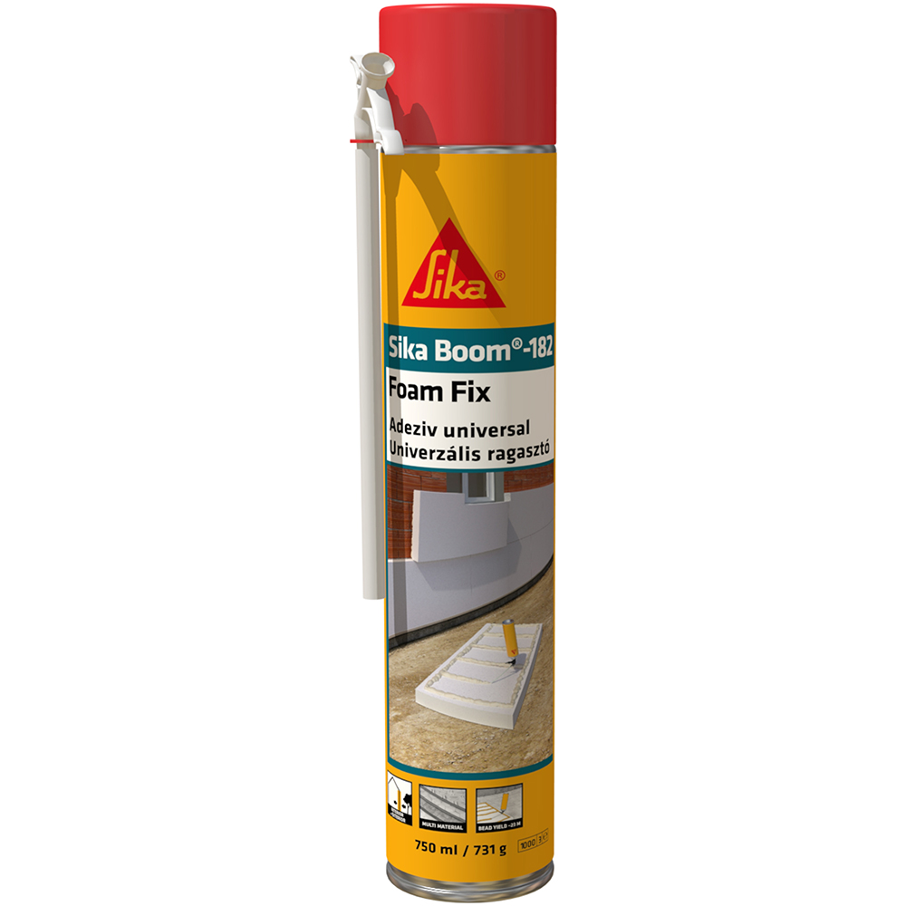 Spuma poliuretanica SIKA Boom 182 Foam Fix, 750 ml