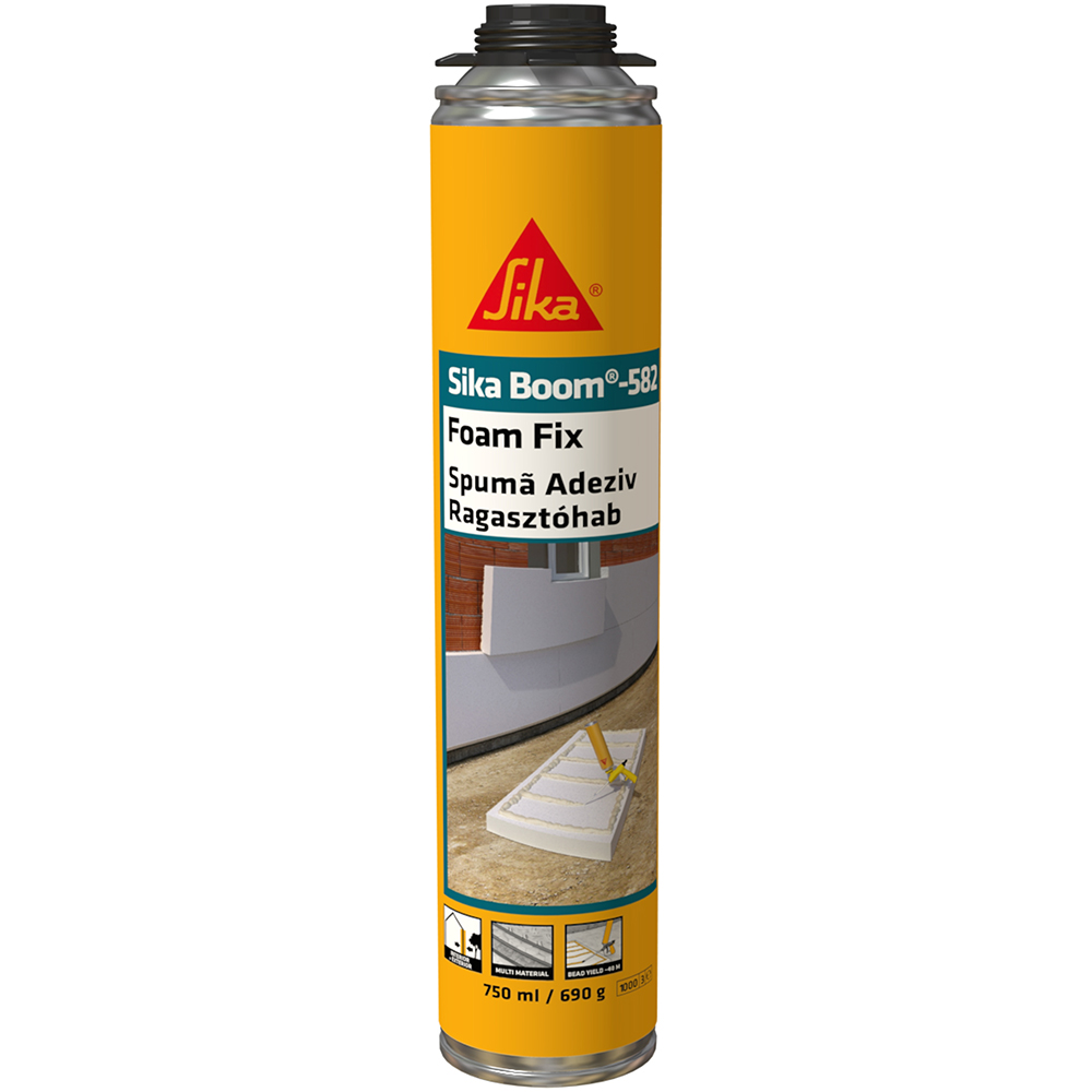 Spuma poliuretanica SIKA Boom 582 Foam Fix, 750 ml