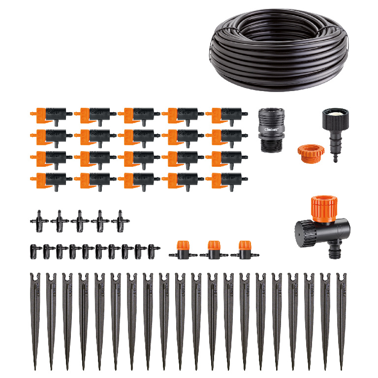 Kit udare flori Claber, negru