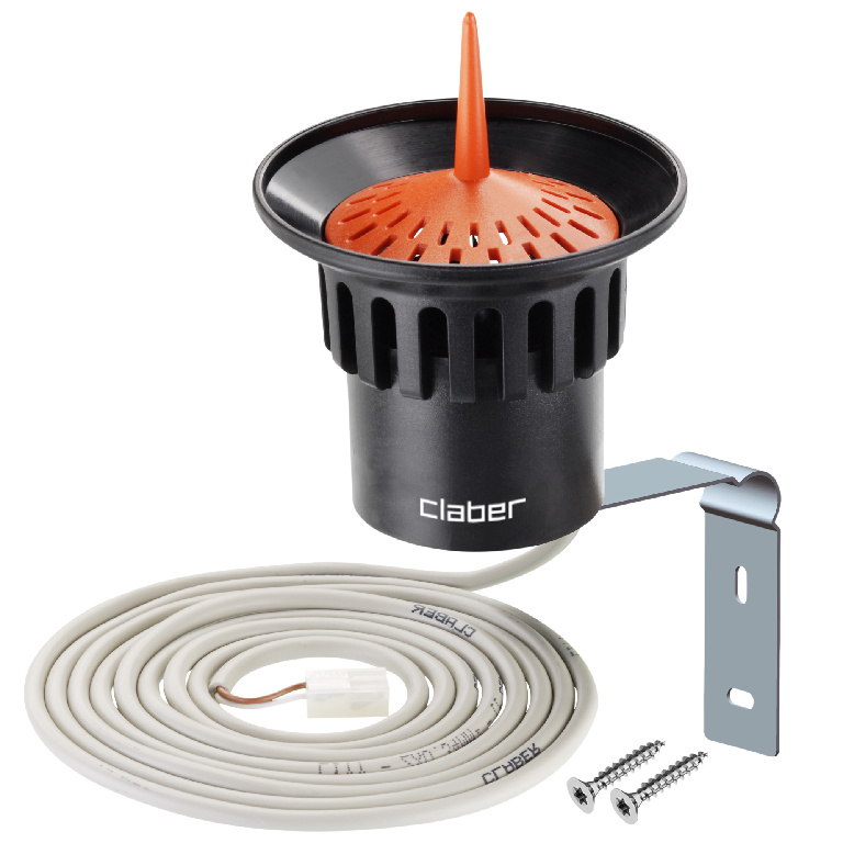 Senzor de ploaie Claber, negru