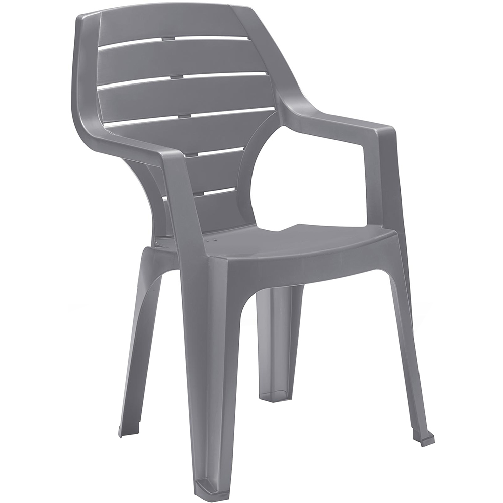 Scaun terasa BICA Marne, 61 x 58 x 88 cm, gri