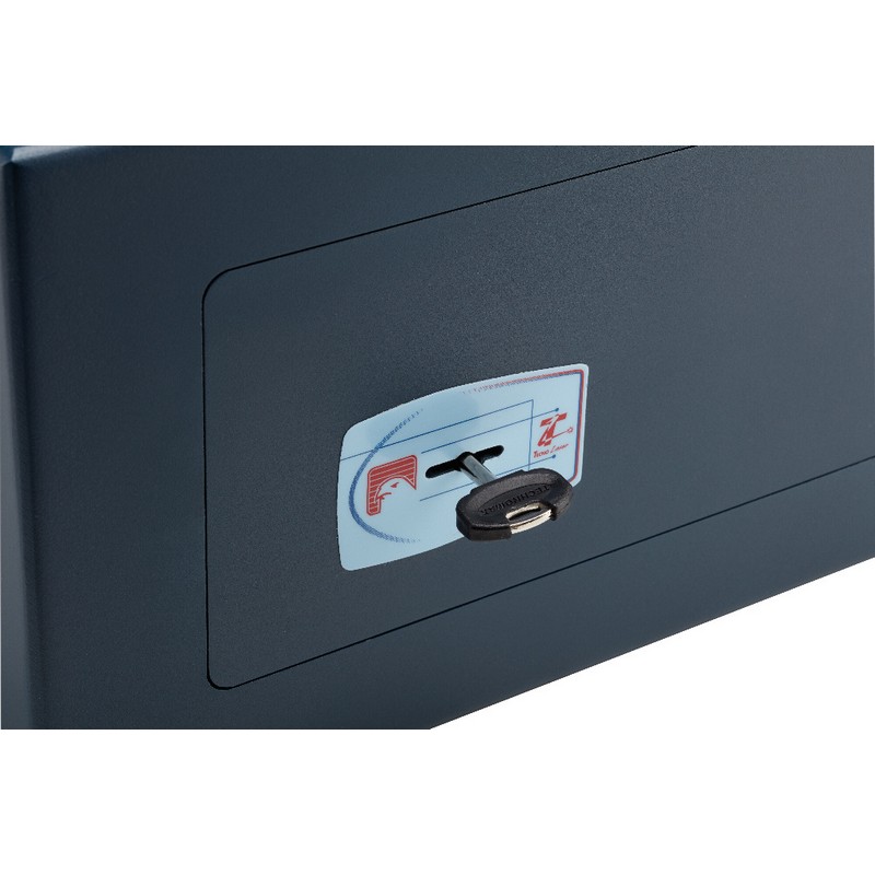Seif birou TECHNOMAX, 13x22x12cm, negru