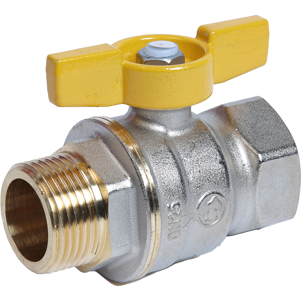 Robinet gaz fluture GIACOMINI R734GAX003, 1/2", alama