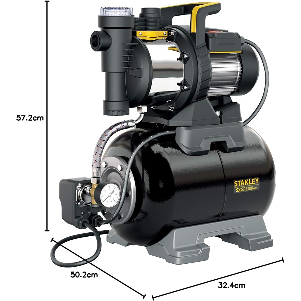 Hidrofor STANLEY SXGP1300XFBE, 1300W, 24 l, 4200 l/h