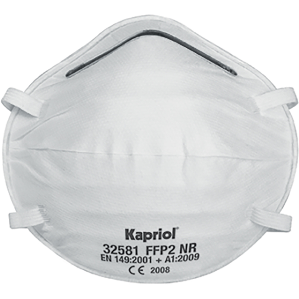 Set 5 masti KAPRIOL 32581, FFP2, textil, alb