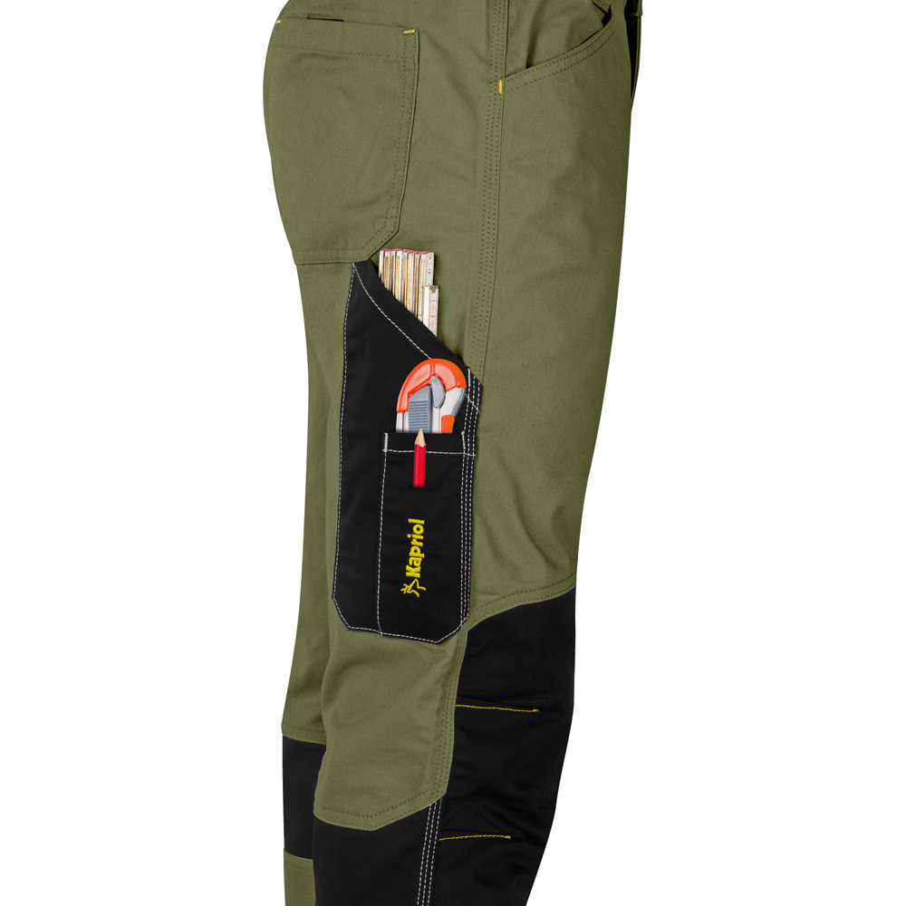 Pantaloni de lucru KAPRIOL Kavir, marimea M, verde