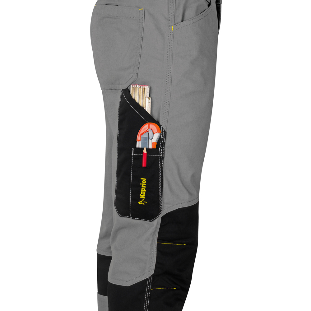 Pantaloni de lucru KAPRIOL Kavir, marimea 3XL, gri