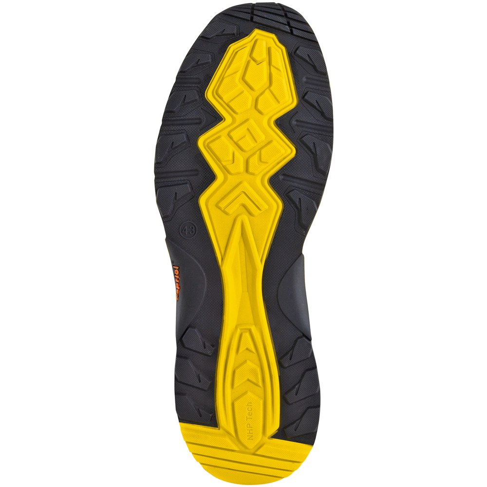 Pantofi de protectie KAPRIOL Dune Micro, S3S, FO, SR, marimea 45, Gri/Galben