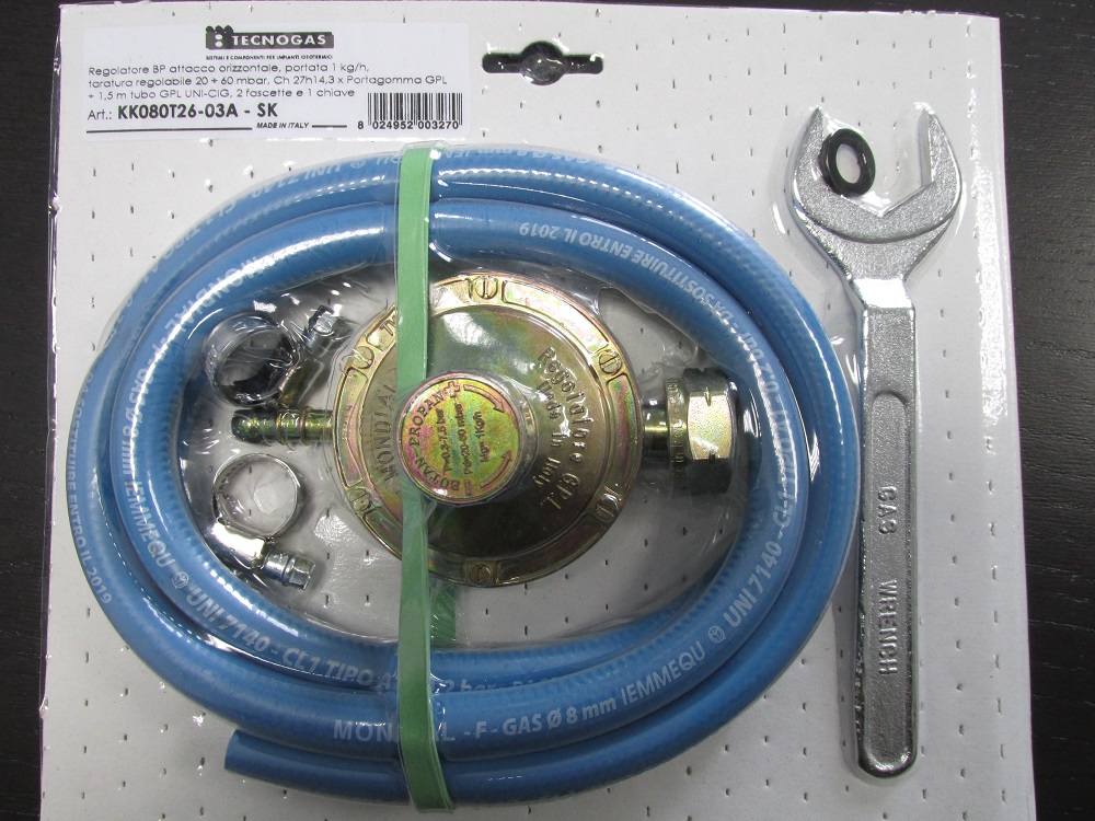 Kit furtun 1.5 m si regulator gaz gpl