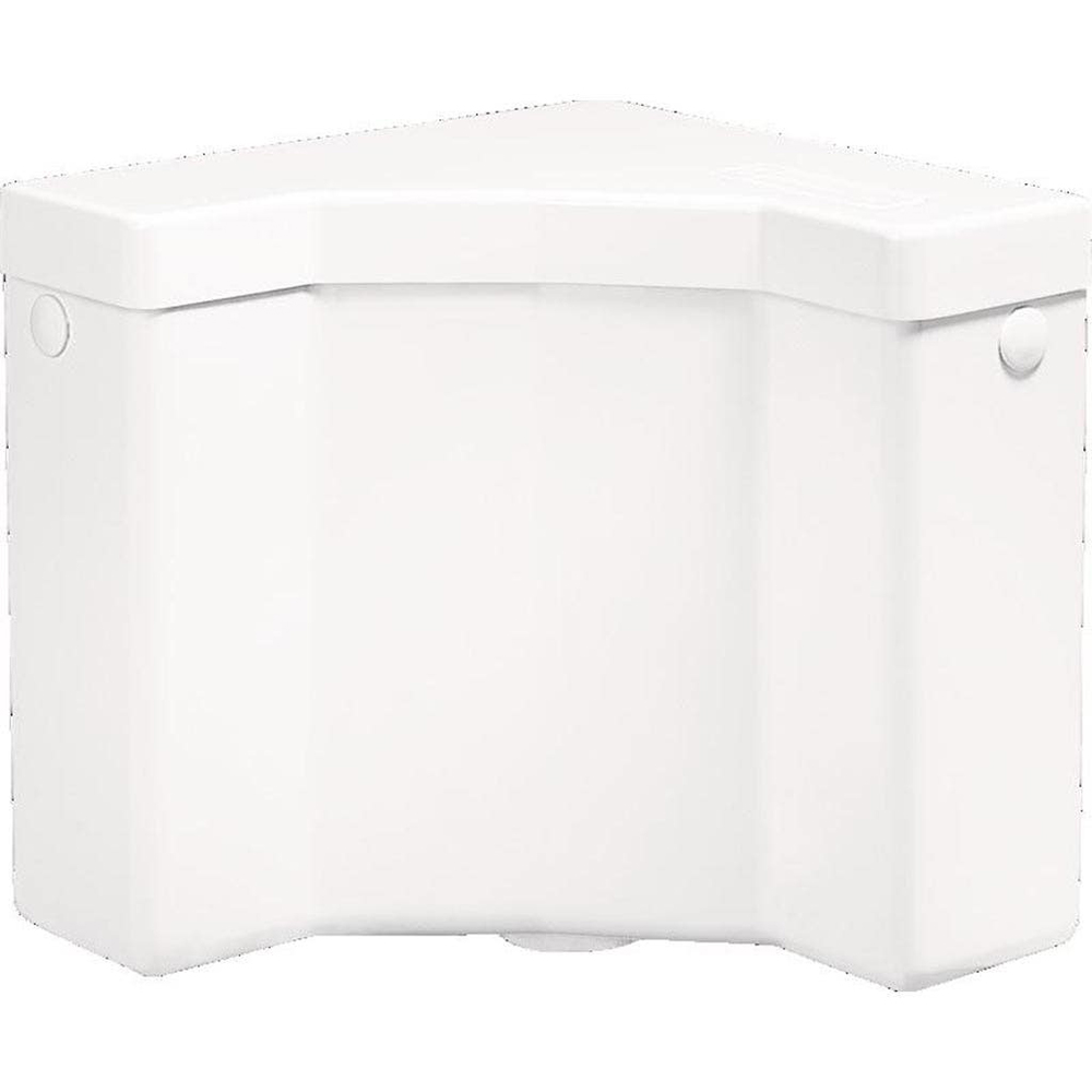 Rezervor suspendat EUROCIERE, de colt, 31 x 31 x 10.5cm, 9l, alb