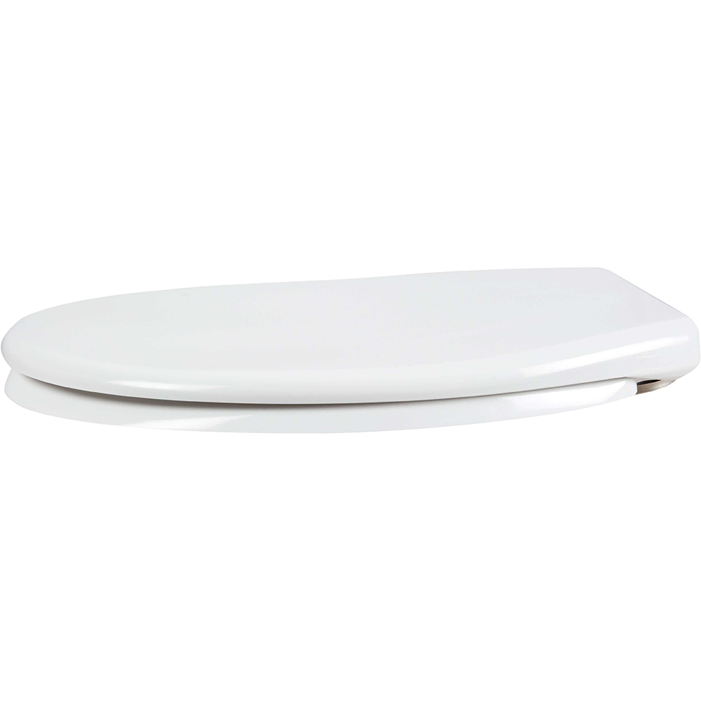 Capac WC EUROCIERE Verona, polipropilena, inchidere lenta, alb