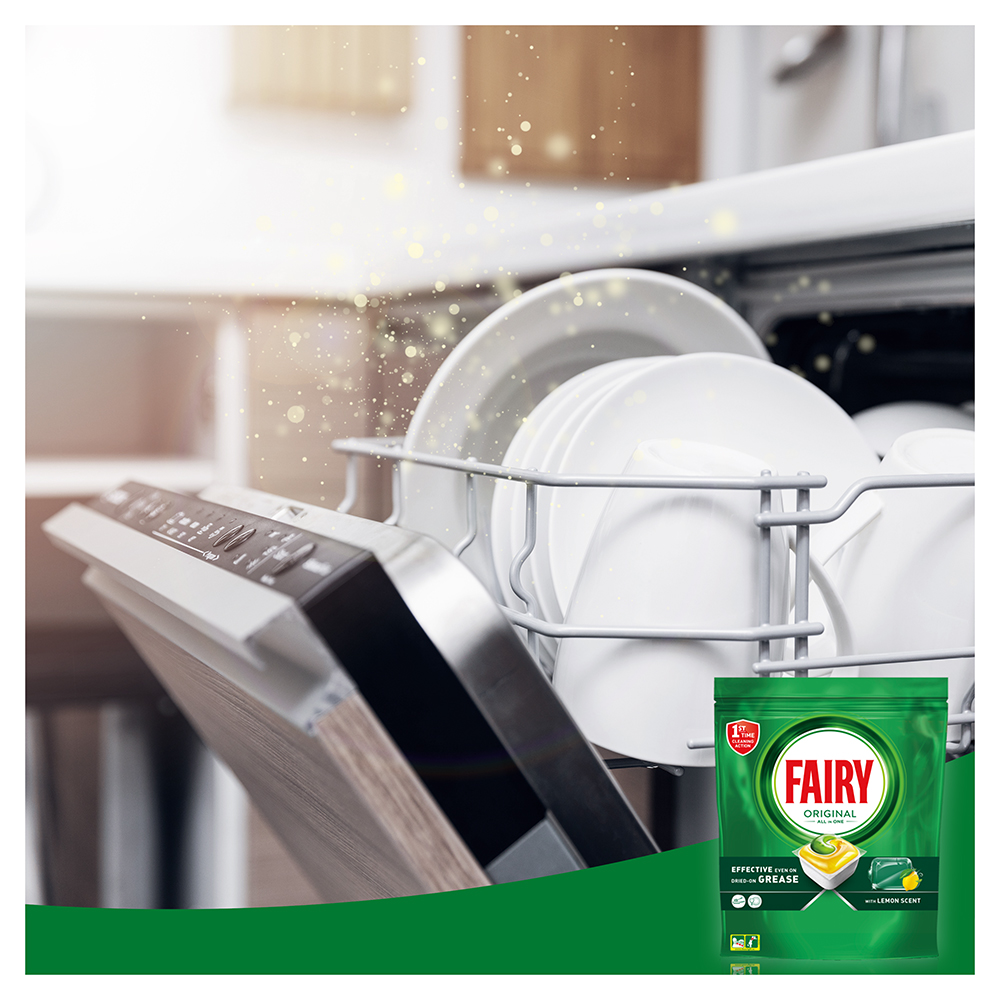 Detergent pentru masina de spalat vase FAIRY All in One, 132 capsule