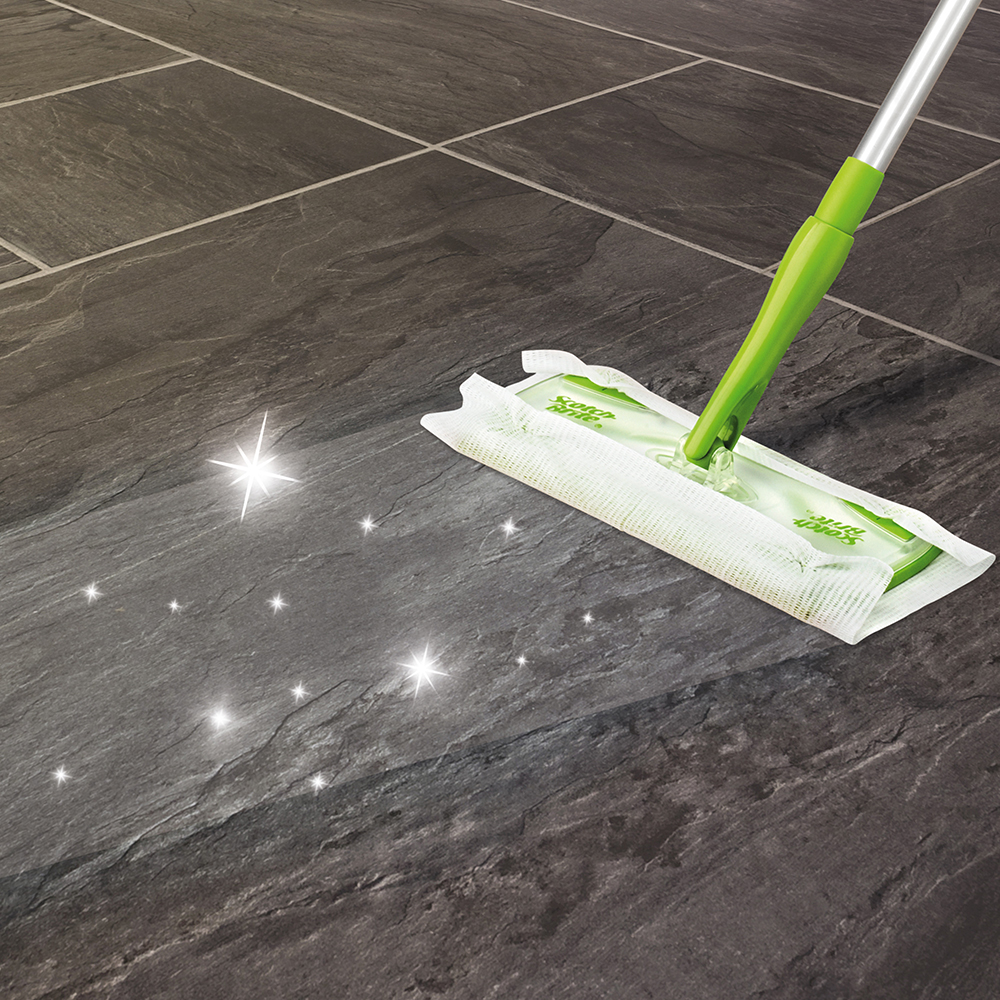 Mop plat SCOTCH-BRITE Quick Sweeper Q600 MMMO2500, verde