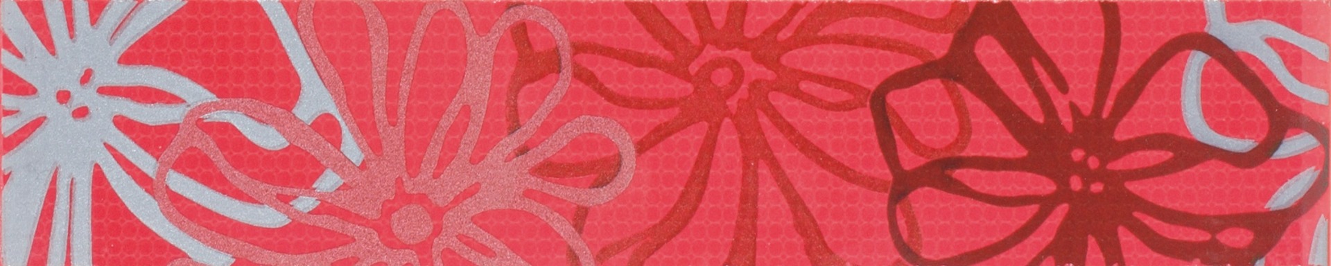Brau pentru faianta, rosu, 25 x 5 x 0.83 cm, Keros Fly