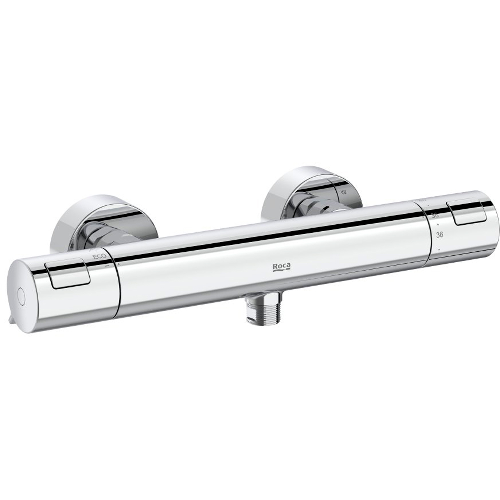 Baterie dus ROCA T-500 A5A2E18C00, termostat, alama sanitara, crom