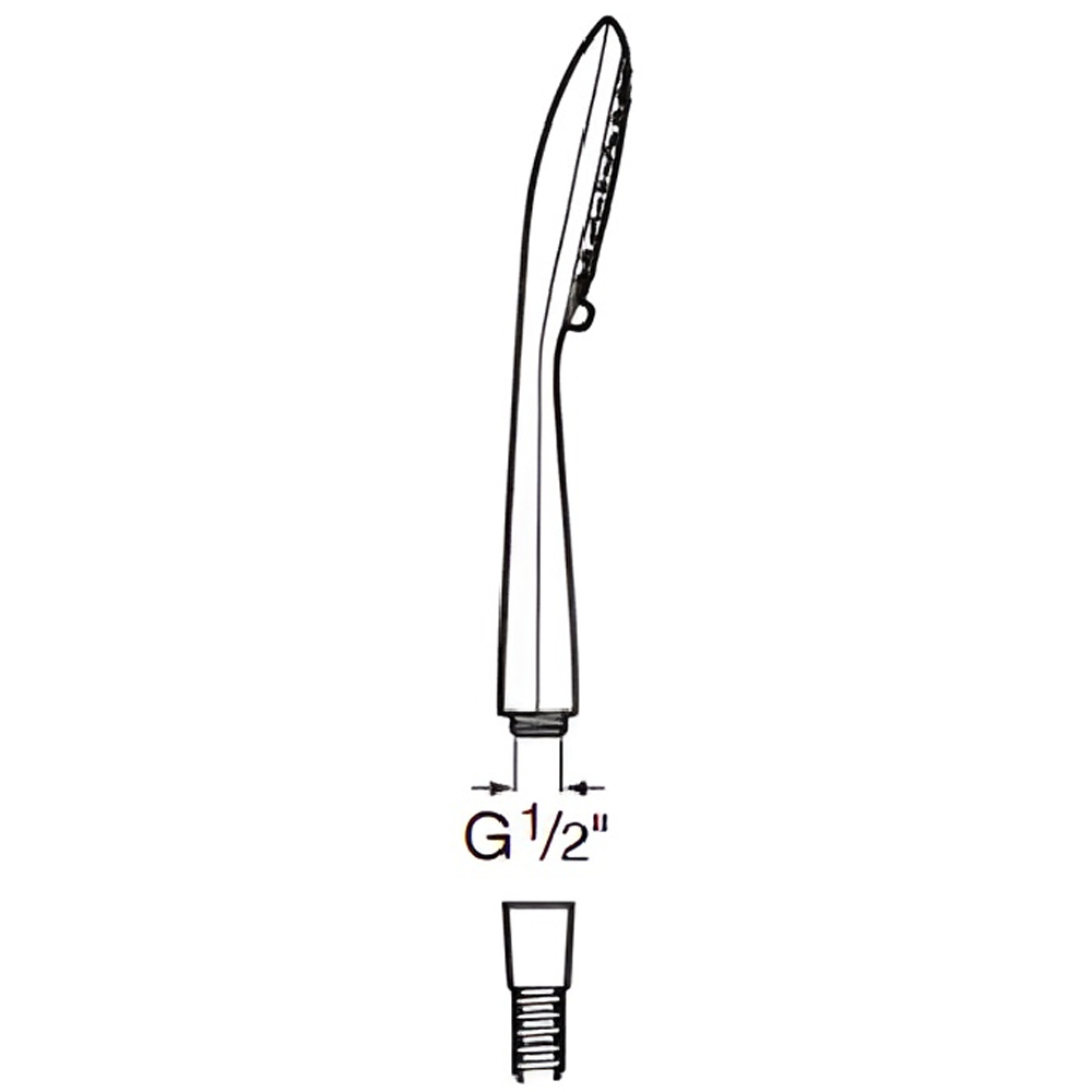 Para dus ROCA Sensum A5B9107C07 2 13, 2 functii, crom