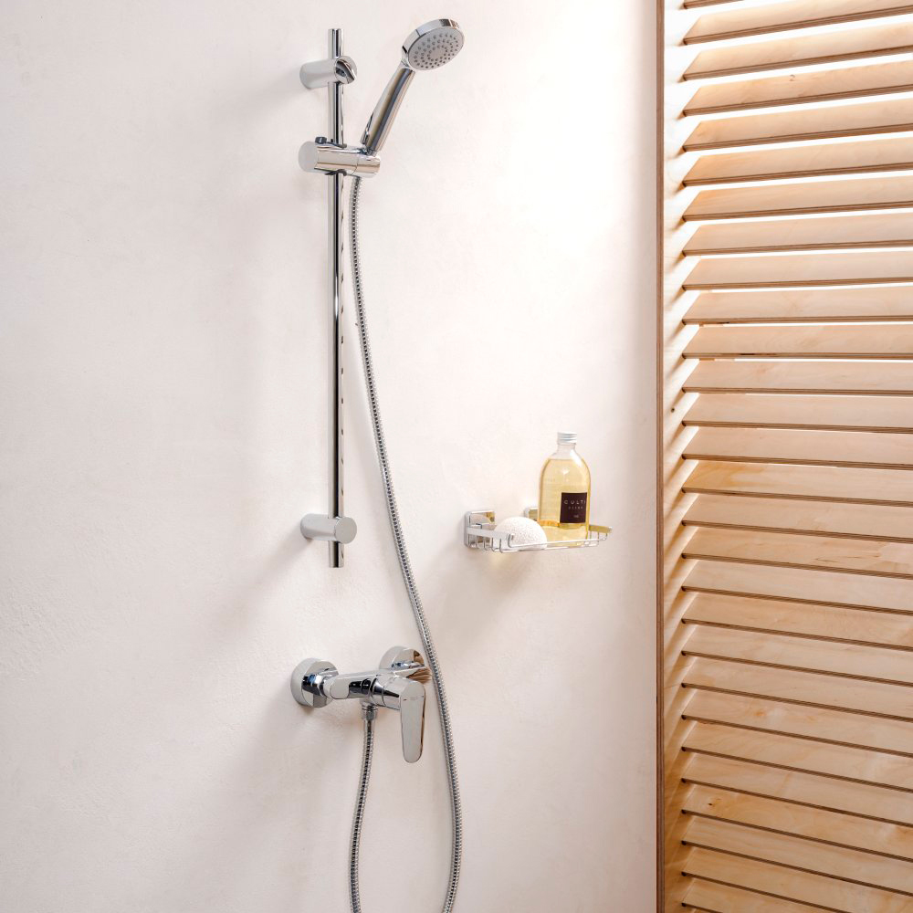 Baterie dus ROCA Victoria Plus A5A204FC00, set dus inclus, alama sanitara, crom