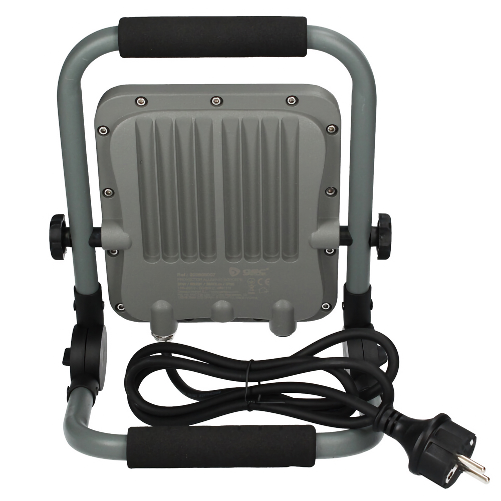 Proiector de lucru LED GSC, 30W, 6500K, IP65, gri