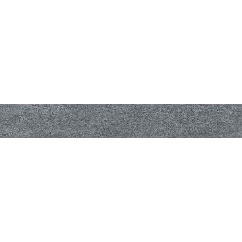 Plinta RODAPIE Prosecco K Scuro, ceramica, 8 x 60 cm, 8 mm, gri