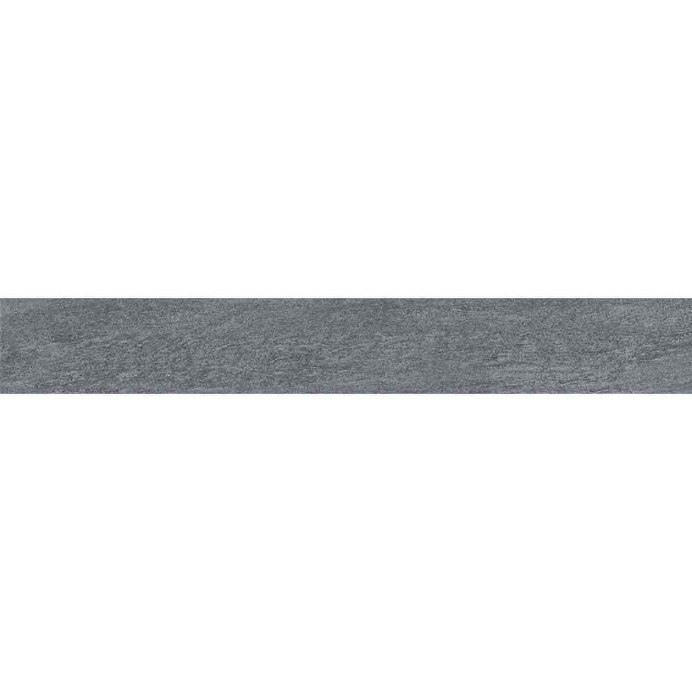 Plinta RODAPIE Prosecco K Scuro, ceramica, 8 x 60 cm, 8 mm, gri