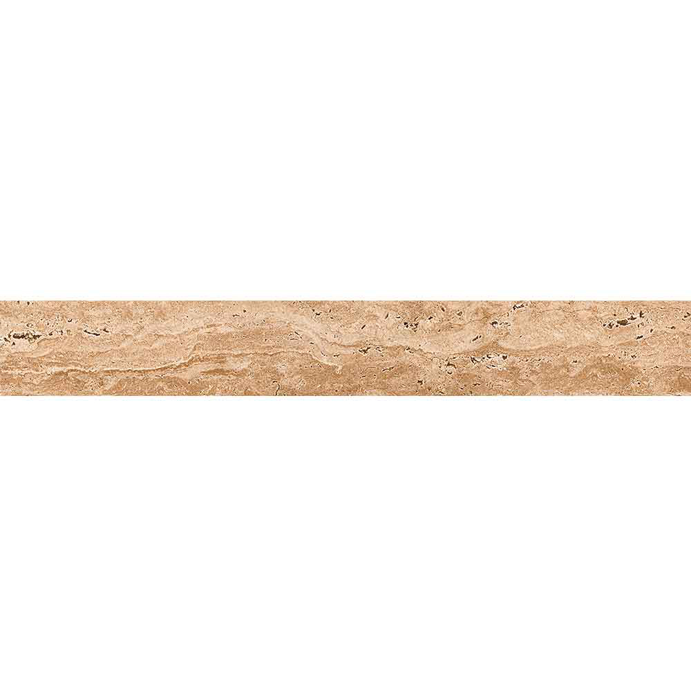 Plinta RODAPIE Spider Travertino Rocker, ceramica, 8 x 60 cm, 8 mm, bej