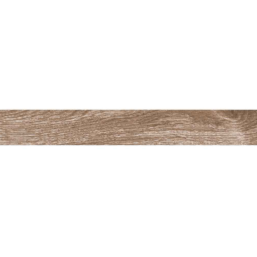 Plinta RODAPIE New Style Wood Light Havan, ceramica, 8 x 60 cm, 8 mm, maro