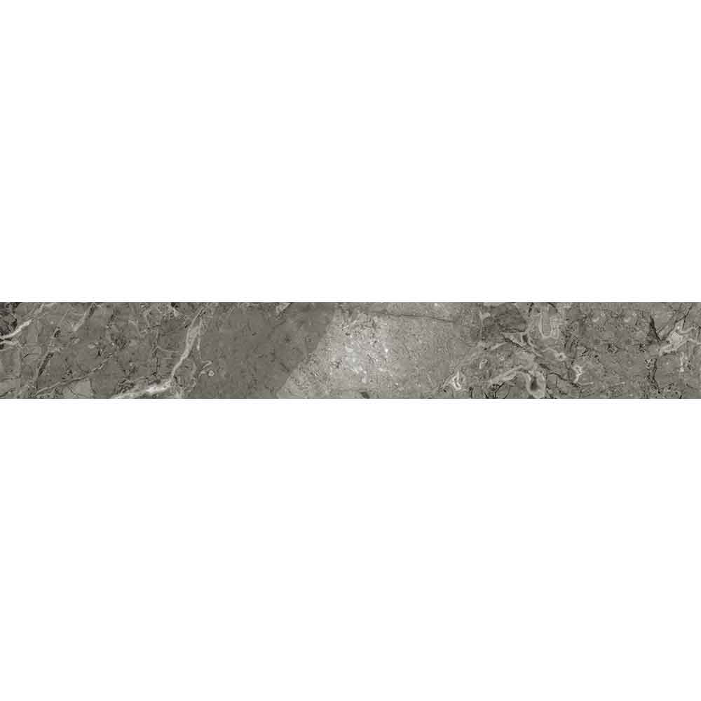 Plinta RODAPIE Club Nautico, ceramica, 8 x 60 cm, 8 mm, gri