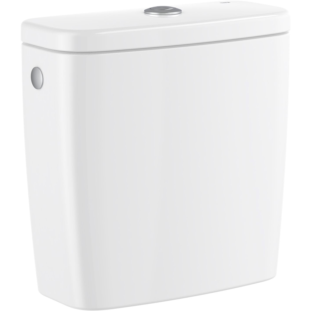 Set vas WC ROCA Victoria-N A34PV08000, rimless, portelan, rezervor 4.5 l, alb
