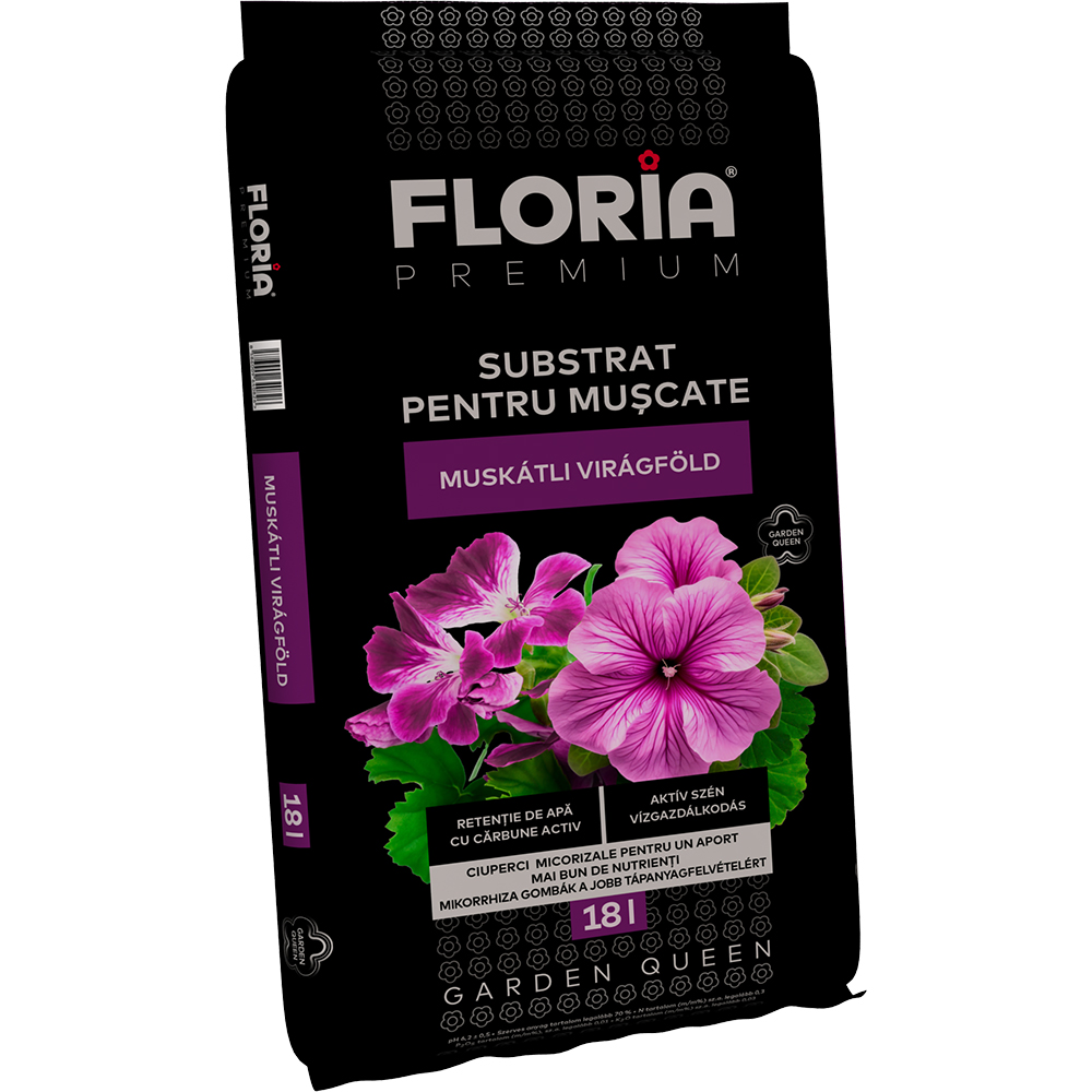 Substrat pentru muscate FLORIA Premium, 18L