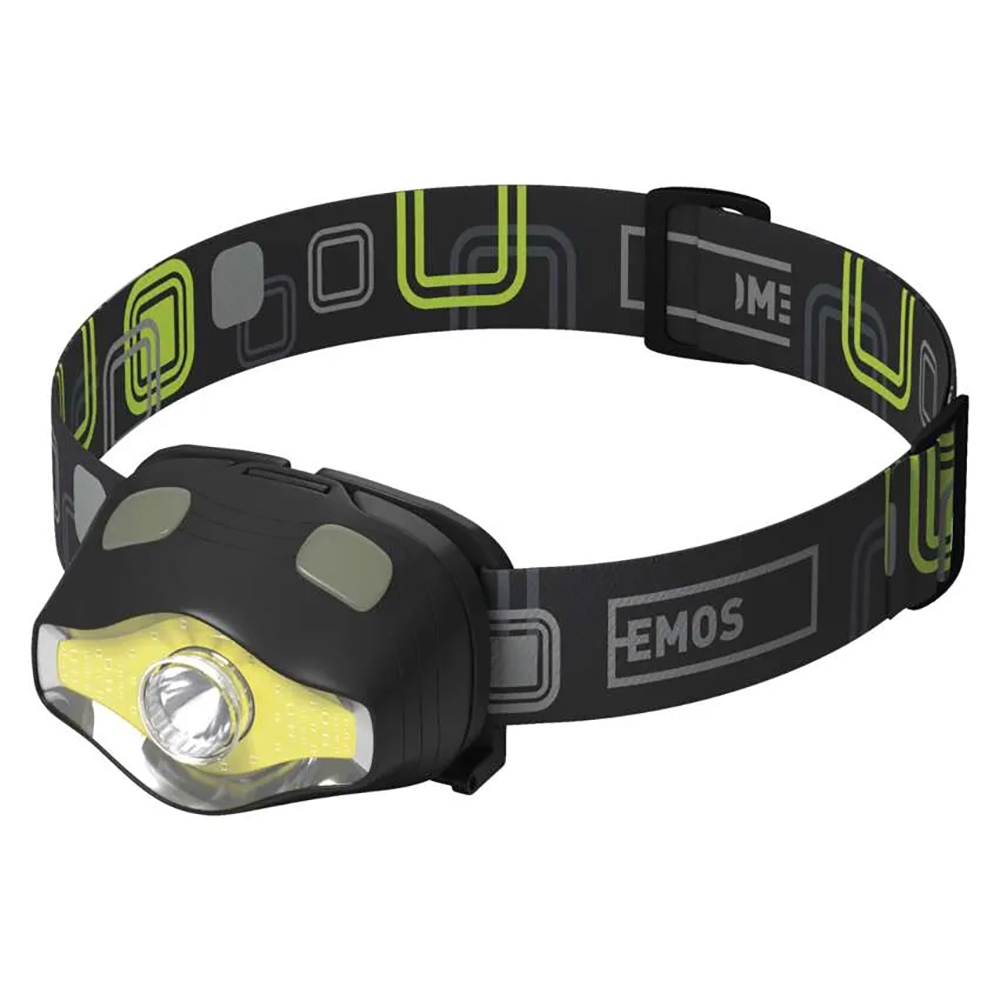 Lanterna LED PROMELEK, 220lm, 3 AAA, negru
