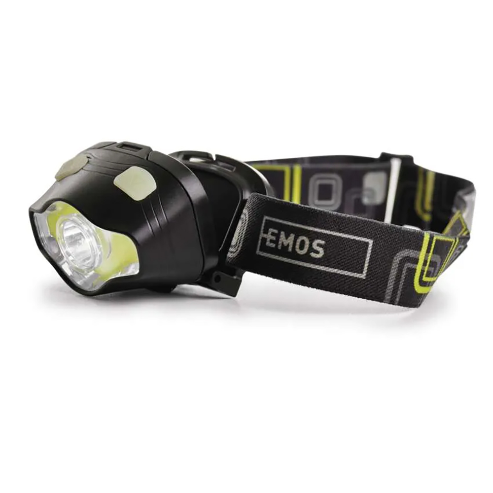 Lanterna LED PROMELEK, 220lm, 3 AAA, negru