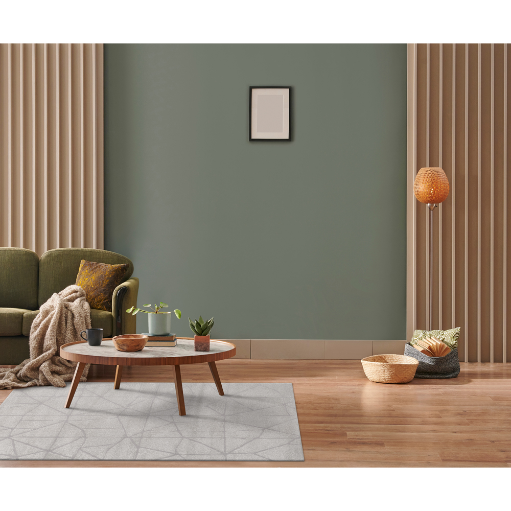 Covor living / dormitor Terra 09SGS, 120 x 170 cm, polipropilena, gri