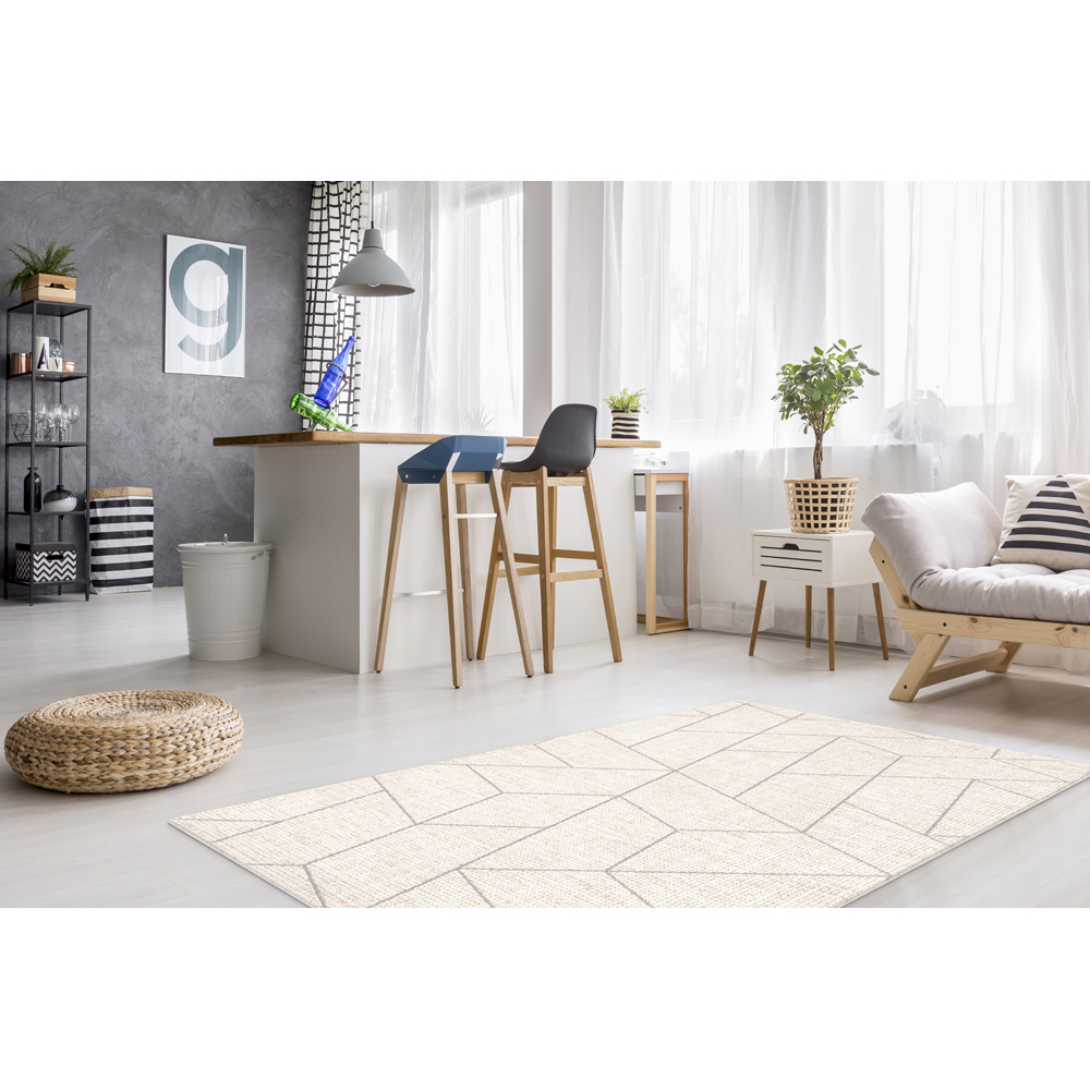 Covor living / dormitor Terra 18VEV, 80 x 150 cm, polipropilena, multicolor