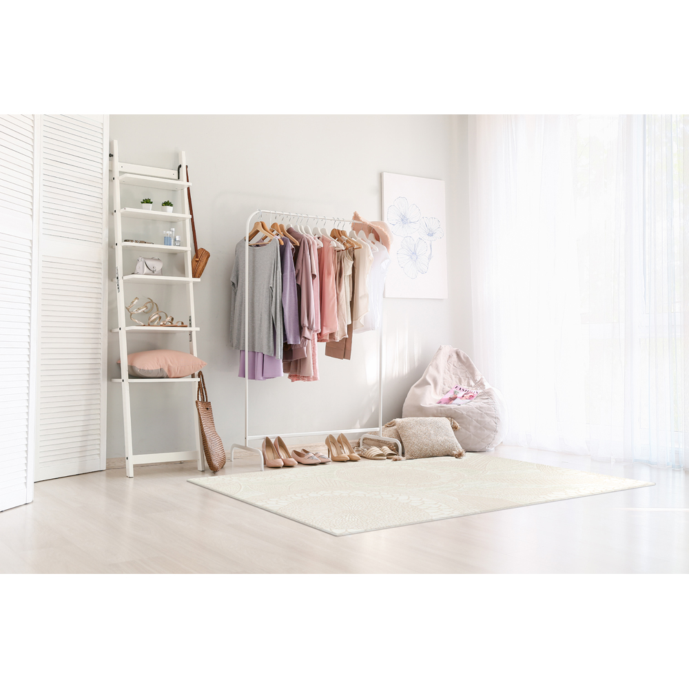 Covor living / dormitor Stella 29WEW, 80 x 150 cm, polipropilena, crem