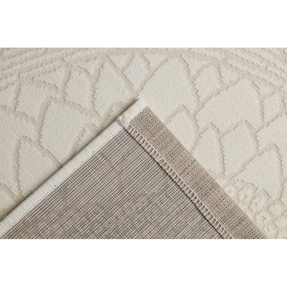 Covor living / dormitor Stella 29WEW, 80 x 150 cm, polipropilena, crem