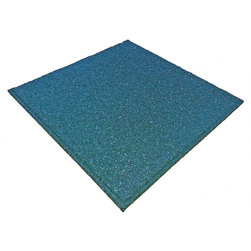 Dala POLTEKS, cauciuc, 50 x 50 x 1.2 cm, verde