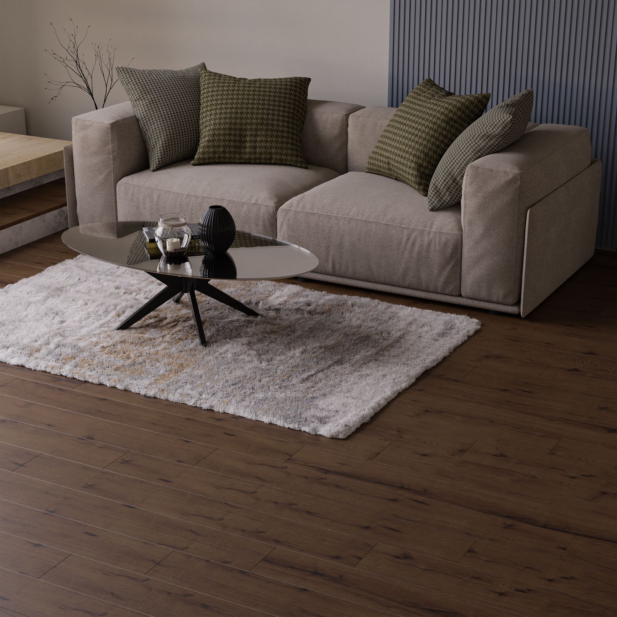 Parchet laminat Ultra Line Selge, 8 mm, AC5, CL33, 1.83 mp/cutie, maro inchis