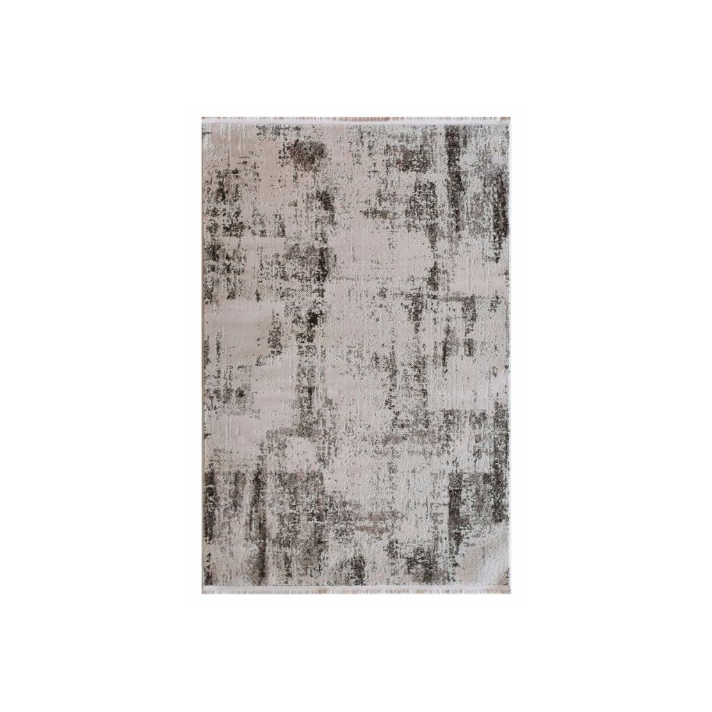 Covor living, gri, polipropilena, 160 x 230 x 1 cm  Karacahan Venita 