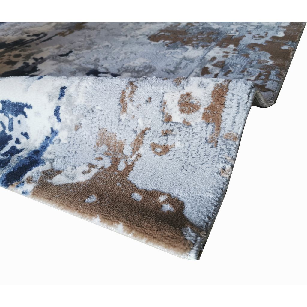 Covor living, albastru, polipropilena, 160 x 230 x 1.1 cm  Karacahan Ametis 