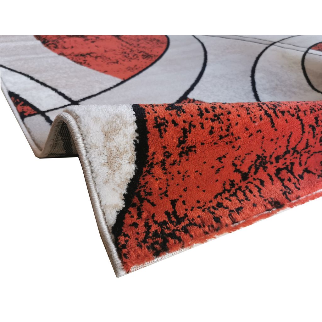 Covor living, crem, polipropilena, 160 x 230 x 1 cm  Karacahan Siesta