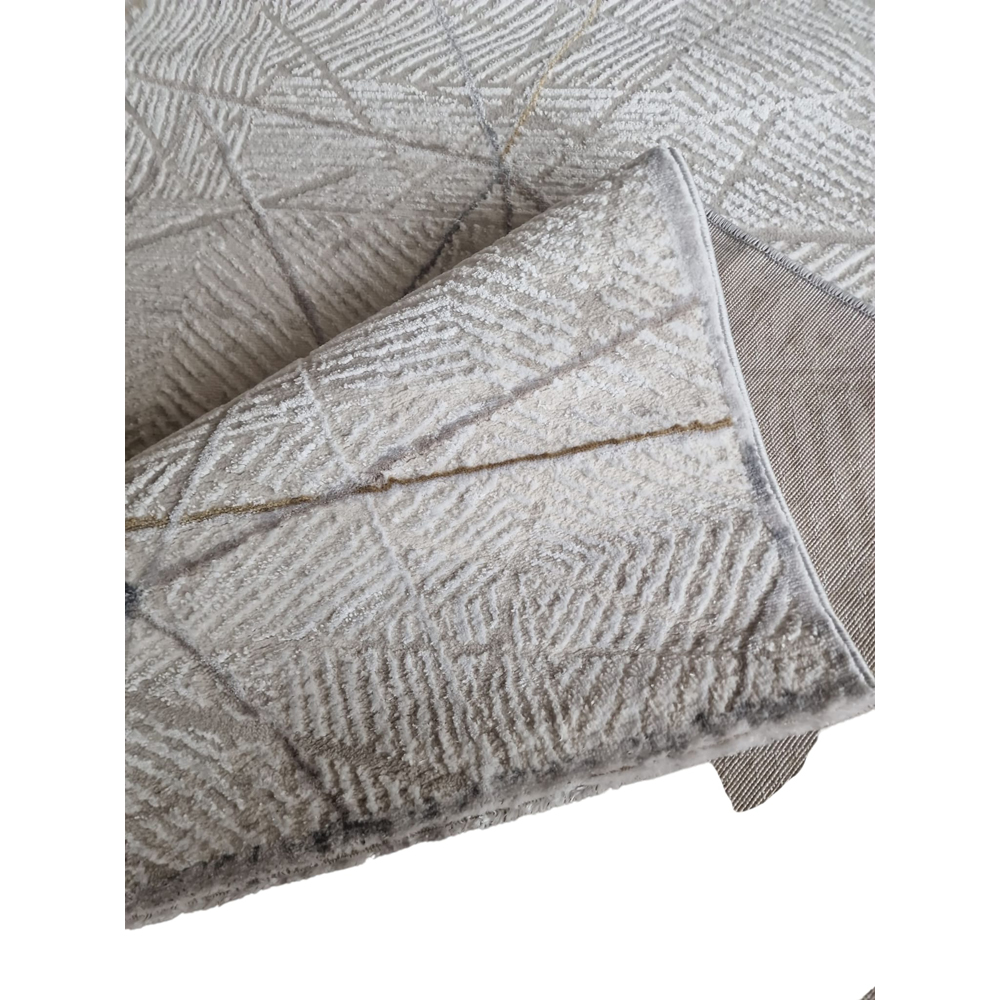 Covor living / dormitor Praga 607A, 80 x 150 cm, poliester, bej