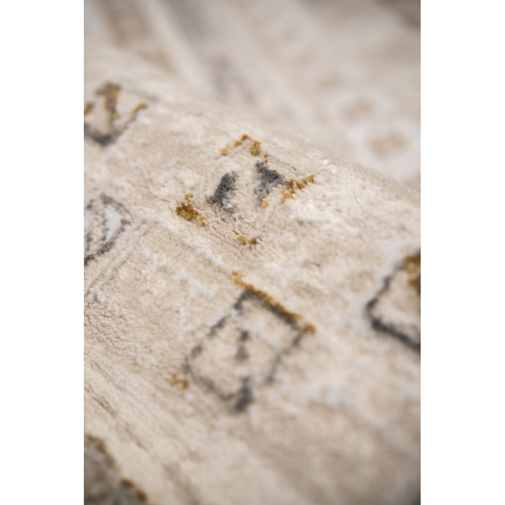 Covor living / dormitor Praga 727A, 160 x 230 cm, poliester, crem