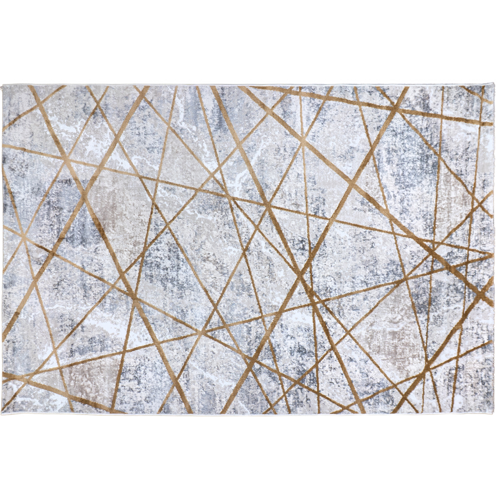 Covor living / dormitor Praga 771A, 80 x 150 cm, poliester, crem