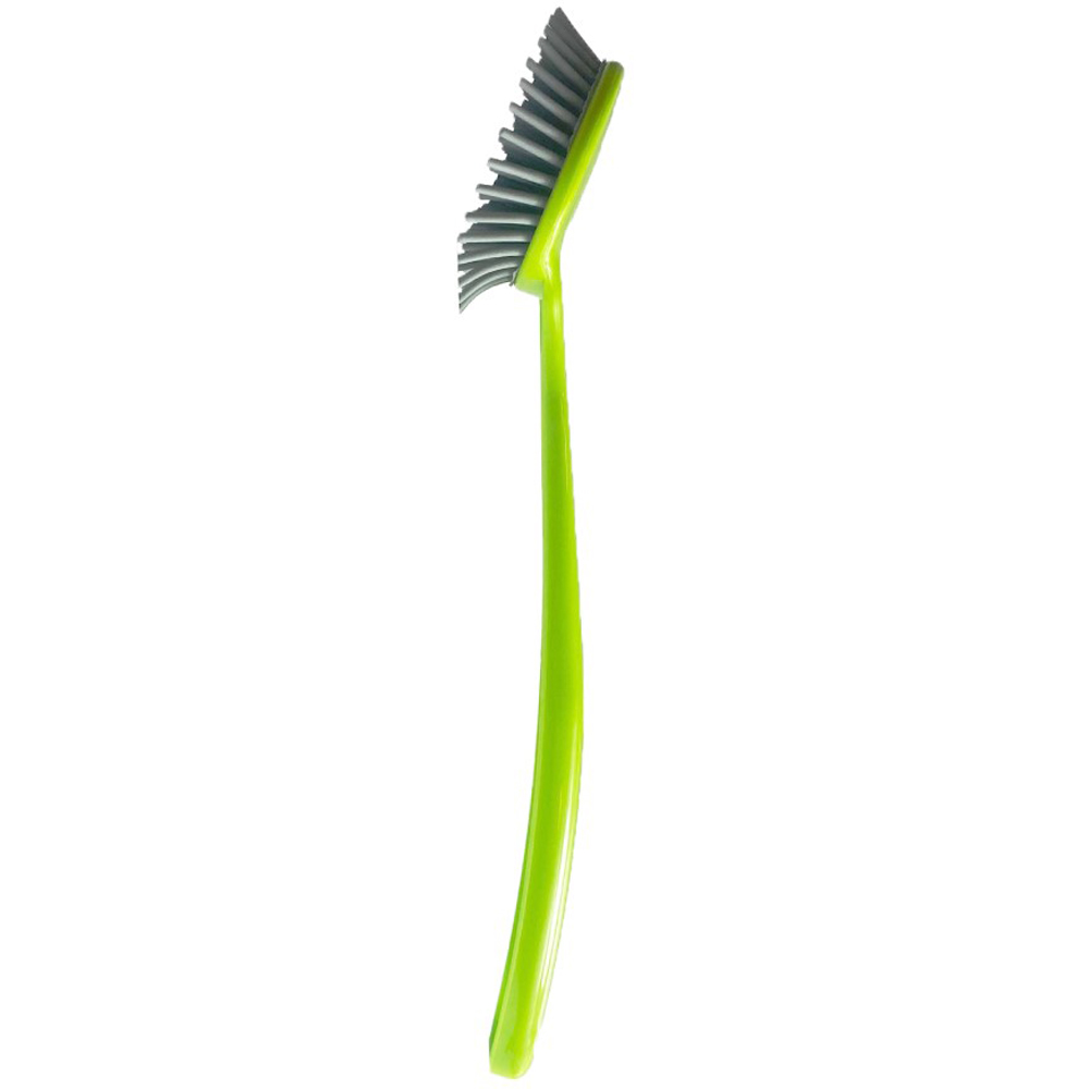 Perie curatat vase WEAZY, silicon, verde