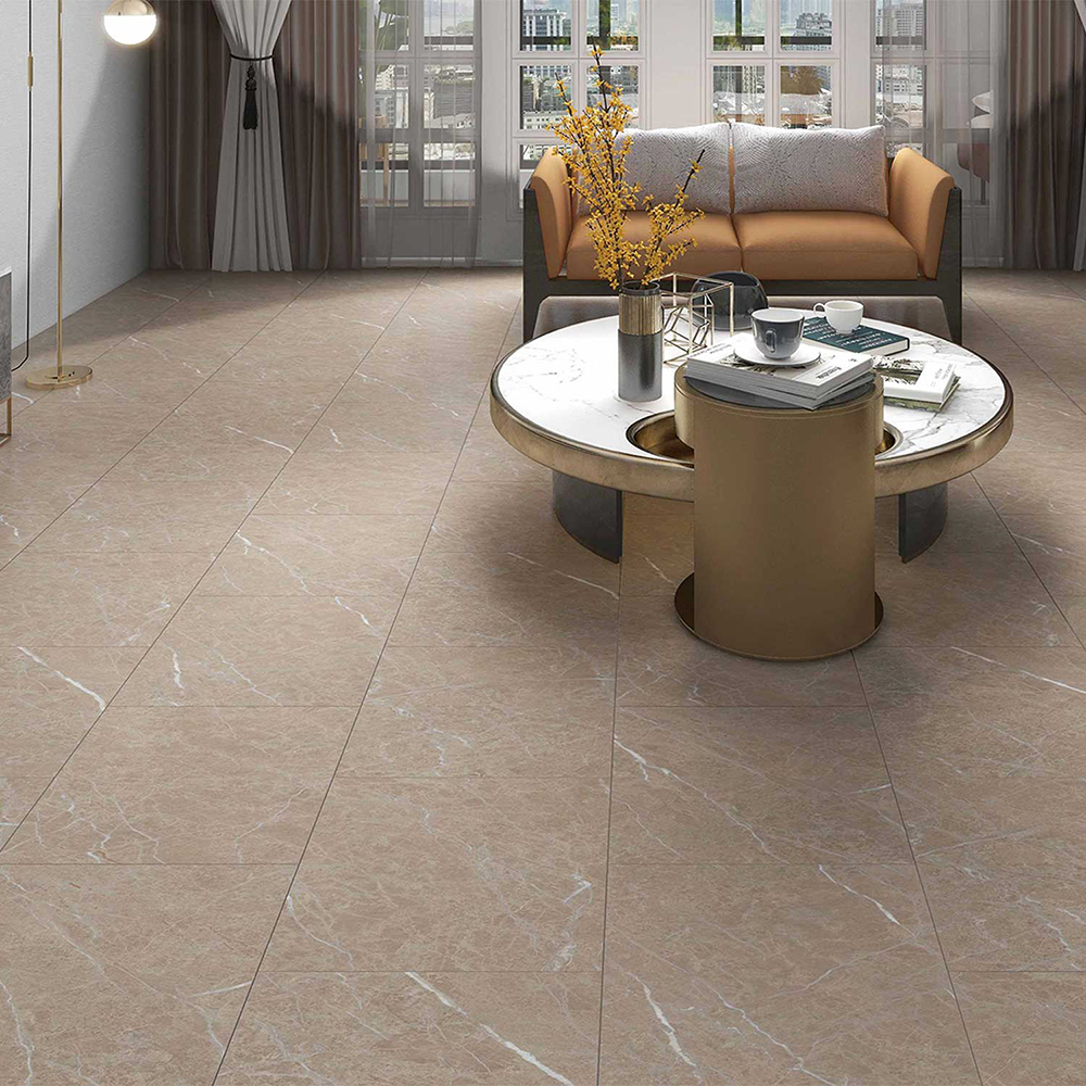 Parchet Stone Botticino Light 806, SPC, 5 mm, 1.647 mp/cutie, bej