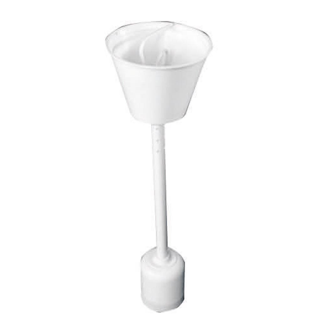 Dulie cu tija E27 portelan 30 cm